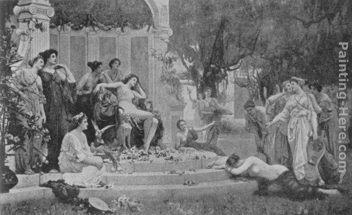 Henrietta Rae Psyche Before the Throne of Venus